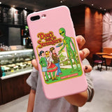 Funny Halloween Satan Vintage Let's Summon Demons Graphic Pink silicone Phone Case For iPhone 11 Pro Max 2019 X 6 6s 7 8 Plus