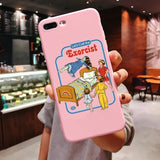 Funny Halloween Satan Vintage Let's Summon Demons Graphic Pink silicone Phone Case For iPhone 11 Pro Max 2019 X 6 6s 7 8 Plus