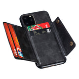 Magnetic Car Phone Case For iPhone X XR XS Max 6 6S 8 7 Plus Leather Case Card Holder Cover Wallet Case For iPhone 11 Pro Max