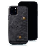 Magnetic Car Phone Case For iPhone X XR XS Max 6 6S 8 7 Plus Leather Case Card Holder Cover Wallet Case For iPhone 11 Pro Max