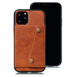Magnetic Car Phone Case For iPhone X XR XS Max 6 6S 8 7 Plus Leather Case Card Holder Cover Wallet Case For iPhone 11 Pro Max