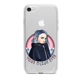 Billie Eilish Khalid Encantador silicone Suave Casos de Telefone Capa Para o11 11Pro 11ProMax X XR XS Max 8 8Plus 7 7Plus 6s 6Plus  Capa De TPU Coque