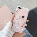Phone Case For Coque iPhone 7 8 Plus Cartoon Cute Pattern Cases For iPhone X 6 6S 5 5S XS Max XR Soft TPU Silicone Back Cover