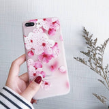 Phone Case For Coque iPhone 7 8 Plus Cartoon Cute Pattern Cases For iPhone X 6 6S 5 5S XS Max XR Soft TPU Silicone Back Cover