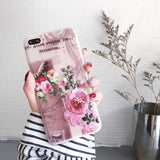 Phone Case For Coque iPhone 7 8 Plus Cartoon Cute Pattern Cases For iPhone X 6 6S 5 5S XS Max XR Soft TPU Silicone Back Cover