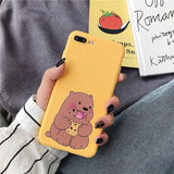 Phone Case For Coque iPhone 7 8 Plus Cartoon Cute Pattern Cases For iPhone X 6 6S 5 5S XS Max XR Soft TPU Silicone Back Cover
