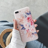 Phone Case For Coque iPhone 7 8 Plus Cartoon Cute Pattern Cases For iPhone X 6 6S 5 5S XS Max XR Soft TPU Silicone Back Cover