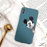 Phone Case For Coque iPhone 7 8 Plus Cartoon Cute Pattern Cases For iPhone X 6 6S 5 5S XS Max XR Soft TPU Silicone Back Cover
