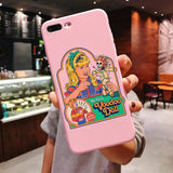 Funny Halloween Satan Vintage Let's Summon Demons Graphic Pink silicone Phone Case For iPhone 11 Pro Max 2019 X 6 6s 7 8 Plus