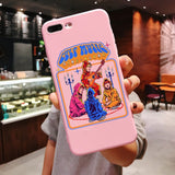 Funny Halloween Satan Vintage Let's Summon Demons Graphic Pink silicone Phone Case For iPhone 11 Pro Max 2019 X 6 6s 7 8 Plus