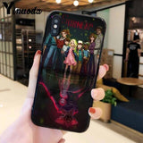Yinuoda Very Strange Things Season 3 Coque Shell Phone Case For iPhone 8 7 6 6S Plus X XS MAX 5 5S SE XR Mobile Cases