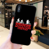 Yinuoda Very Strange Things Season 3 Coque Shell Phone Case For iPhone 8 7 6 6S Plus X XS MAX 5 5S SE XR Mobile Cases