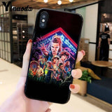 Yinuoda Very Strange Things Season 3 Coque Shell Phone Case For iPhone 8 7 6 6S Plus X XS MAX 5 5S SE XR Mobile Cases