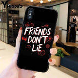 Yinuoda Very Strange Things Season 3 Coque Shell Phone Case For iPhone 8 7 6 6S Plus X XS MAX 5 5S SE XR Mobile Cases