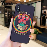 Yinuoda Very Strange Things Season 3 Coque Shell Phone Case For iPhone 8 7 6 6S Plus X XS MAX 5 5S SE XR Mobile Cases
