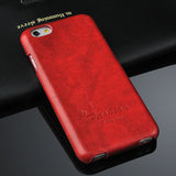 Oil-wax Leather Vertical Flip Cover Case for Apple iPhone 5 5S SE Fashion Brand Original Fundas Exquisite Coque for iPhone 6 6S