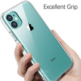for IPhone 11 Pro 8 7 6 6s Plus 5 5s 4s X XS XR MAX Transparent Clear Case Soft TPU Silicone Cover Ultra Thin Mobile Phone Case