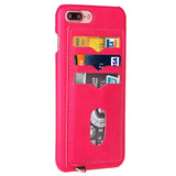 Shockproof Phone Cases for iPhone 5 5S SE 6 6S 7 8 Plus X 10 leather card holder Hybrid Full Protect Case for iPhone 7 AntiKnock