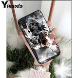 Yinuoda Grim reaper skull skeleton DIY Luxury High-end Protector Case for iPhone X XS MAX 6 6S 7 7plus 8 8Plus 5 5S XR