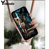 Yinuoda Grim reaper skull skeleton DIY Luxury High-end Protector Case for iPhone X XS MAX 6 6S 7 7plus 8 8Plus 5 5S XR