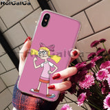 RuiCaiCa Hey Arnold Coque Shell Phone Case for Apple iPhone 8 7 6 6S Plus X XS MAX 5 5S SE XR Mobile Cases