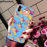 RuiCaiCa Hey Arnold Coque Shell Phone Case for Apple iPhone 8 7 6 6S Plus X XS MAX 5 5S SE XR Mobile Cases