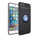 For iphone 5 5S 6 6S 7 8 Case Fashion business With finger ring Magnetism Holder Phone Back Cover For iphone 6 6S 7 8 Plus coque