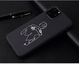 Fashion Soft TPU Pretty Girl Lisa Art David lines Painted Phone Case Coque Fundas For iPhone 6S 5s 7 8Plus X XS 11 Pro Max Cases