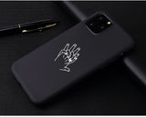 Fashion Soft TPU Pretty Girl Lisa Art David lines Painted Phone Case Coque Fundas For iPhone 6S 5s 7 8Plus X XS 11 Pro Max Cases