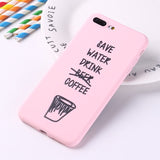 For iPhone 11 Pro Max 8 8Plus X 7 7Plus Soft TPU Silicone Matte Case Girl Sticker Memes Cool Quote Funny Words For  XS Max X XR