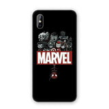 I am Marvel Family Silicone soft Cases cover For iphone XR X XSMAX 5 5S 6 6S 7 8 Plus 11 11ProMax Coque Funda