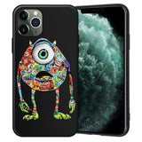 XIX for Funda iPhone 11 Pro Case 5 5S 6 6S 7 8 Plus X XS Max Tattoo Cartoon for Cover iPhone 7 Case Soft TPU for iPhone XR Case