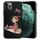 XIX for Funda iPhone 11 Pro Case 5 5S 6 6S 7 8 Plus X XS Max Tattoo Cartoon for Cover iPhone 7 Case Soft TPU for iPhone XR Case