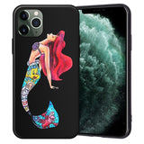 XIX for Funda iPhone 11 Pro Case 5 5S 6 6S 7 8 Plus X XS Max Tattoo Cartoon for Cover iPhone 7 Case Soft TPU for iPhone XR Case