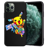 XIX for Funda iPhone 11 Pro Case 5 5S 6 6S 7 8 Plus X XS Max Tattoo Cartoon for Cover iPhone 7 Case Soft TPU for iPhone XR Case