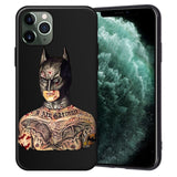 XIX for Funda iPhone 11 Pro Case 5 5S 6 6S 7 8 Plus X XS Max Tattoo Cartoon for Cover iPhone 7 Case Soft TPU for iPhone XR Case