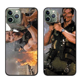 Arnold Schwarzenegger Commando movie 1985 Black silicone soft phone case for Apple iphone 11 Pro Max 11Pro 11proMax