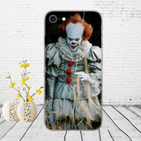 291DD Pennywise The Clown Horror Soft Silicone Cover Case for iphone 5 5s se 6 6s 8 plus 7 7 Plus X XS SR MAX case