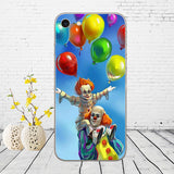 291DD Pennywise The Clown Horror Soft Silicone Cover Case for iphone 5 5s se 6 6s 8 plus 7 7 Plus X XS SR MAX case