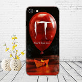 291DD Pennywise The Clown Horror Soft Silicone Cover Case for iphone 5 5s se 6 6s 8 plus 7 7 Plus X XS SR MAX case
