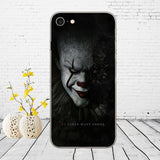 291DD Pennywise The Clown Horror Soft Silicone Cover Case for iphone 5 5s se 6 6s 8 plus 7 7 Plus X XS SR MAX case