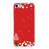 Phone Cases For iPhone 8 7 Plus 6 6S Case Christmas Soft Silicone Santa Claus Case for iPhone 5 5S SE XS Max X XR Cover Capa