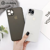 Lovebay Ultra Thin Phone Case For iPhone 11 11 Pro Max 7 8 6 6s Plus X XR XS Max Candy Shockproof Slim Matte Hard PC Back Cover