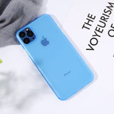Lovebay Ultra Thin Phone Case For iPhone 11 11 Pro Max 7 8 6 6s Plus X XR XS Max Candy Shockproof Slim Matte Hard PC Back Cover