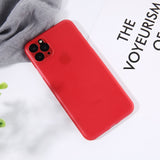 Lovebay Ultra Thin Phone Case For iPhone 11 11 Pro Max 7 8 6 6s Plus X XR XS Max Candy Shockproof Slim Matte Hard PC Back Cover