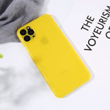 Lovebay Ultra Thin Phone Case For iPhone 11 11 Pro Max 7 8 6 6s Plus X XR XS Max Candy Shockproof Slim Matte Hard PC Back Cover