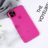 Lovebay Ultra Thin Phone Case For iPhone 11 11 Pro Max 7 8 6 6s Plus X XR XS Max Candy Shockproof Slim Matte Hard PC Back Cover