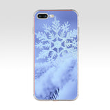 241H Animated Winter snowman snow Soft TPU Silicone Cover Case For Apple iPhone  6 6s 7 8 plus Case