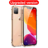 Luxury shockproof transparent silicone phone case For iPhone 11 phone case X XR XS Max iphone 11 Pro Max protection Back Cover