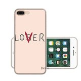 Mobile Phone Case For iPhone X XS Max XR 6 6S 7 8 Plus 5 5S SE Hard Cover Movie It Losers Club Lover Shell